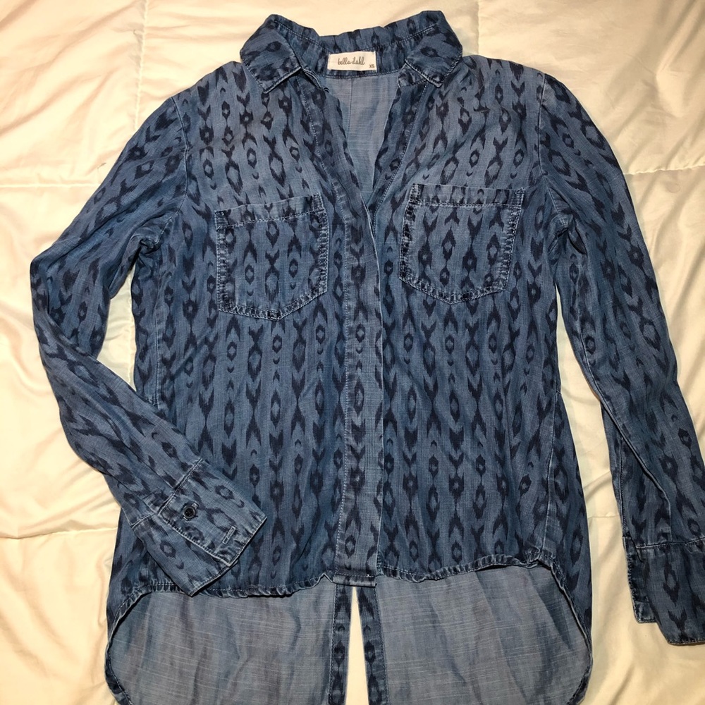 Bella Dahl Split Back Button Down - image 1